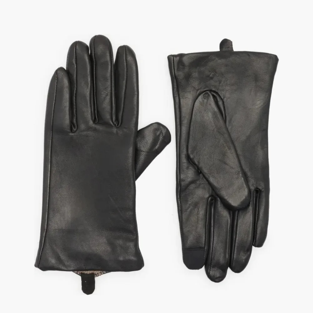 TOUCHPOINT Cashmere Lined Leather Smart Gloves